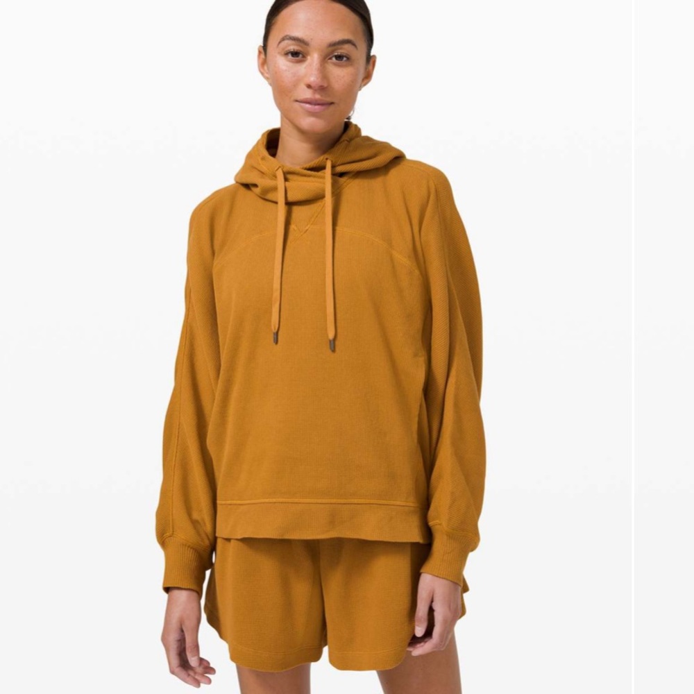 Lululemon Mellow in Hoodie - Waffle M/L